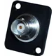 Neutrik D-Serie Abdeckplatte mit BNC Durchfuehrung, 5 Ohm
