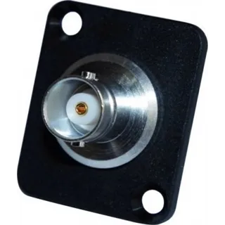 Neutrik D-Serie Abdeckplatte mit BNC Durchfuehrung, 5 Ohm