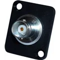 Neutrik D-Serie Abdeckplatte mit BNC Durchfuehrung, 5 Ohm