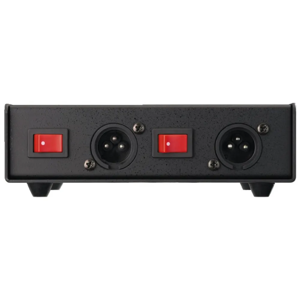 IMG STAGELINE DI-Box In:2x6.3mm Out:2x6.3mm,2xXLR