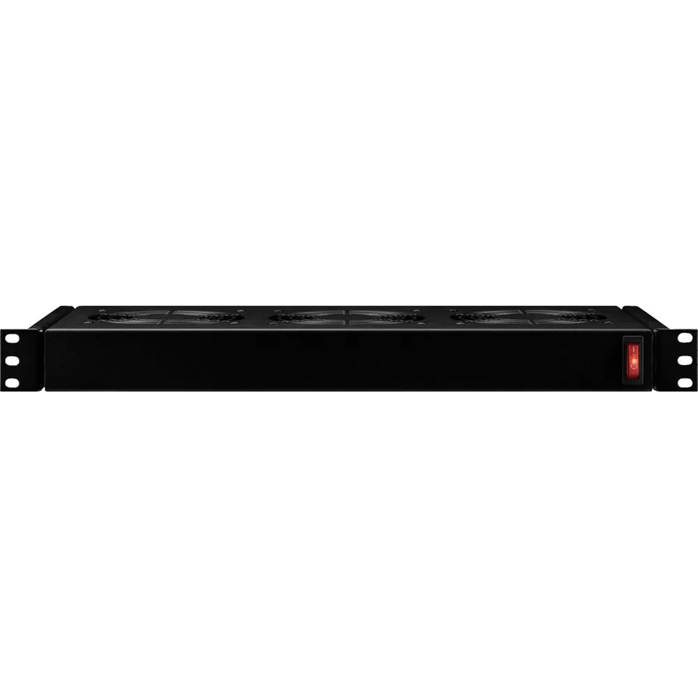 ORG.MAKERS 1HE Lueftungsmodul 19'' mit 3 Lueftern