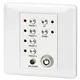 MONACOR Fernbedienung (Wandmontage) zu DRM-880LAN