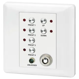 MONACOR Fernbedienung (Wandmontage) zu DRM-880LAN