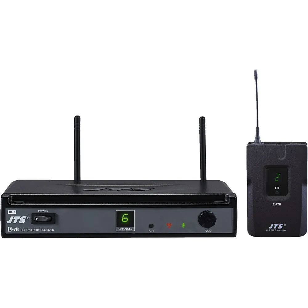 JTS 1 Kanal, UHF-PLL-Audio-, Drahtlos Funksystemset