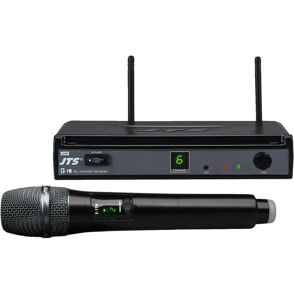 JTS 1 Kanal, UHF-PLL-Audio-, Drahtlos Funksystemset