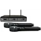 JTS 2 Kanal, UHF-PLL-Audio-, Drahtlos Funksystemset