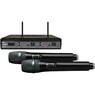 JTS 2 Kanal, UHF-PLL-Audio-, Drahtlos Funksystemset