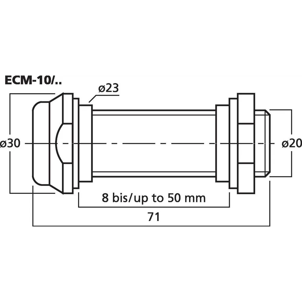MONACOR Phantom-Einbaumikrofon
