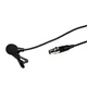 MONACOR Elektret-Lavalier-Mikrofon Kugel 50-18000Hz MinXLR