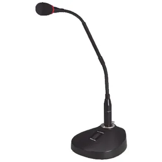 MONACOR ELA-Tischmikrofon 450mm, Niere, 100-16000 Hz