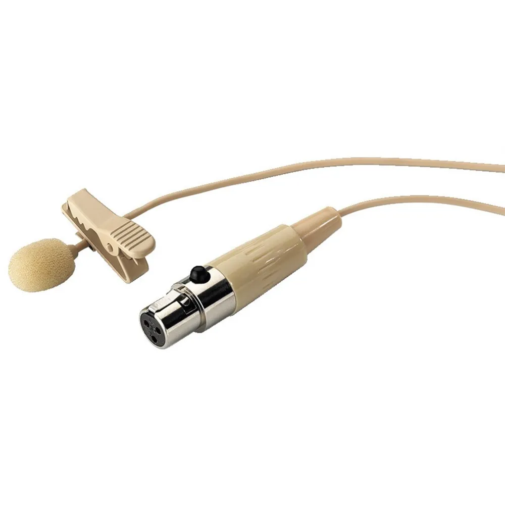 MONACOR Elektret-Kravattenmikrofon Kugel 20-20000Hz MinXLR