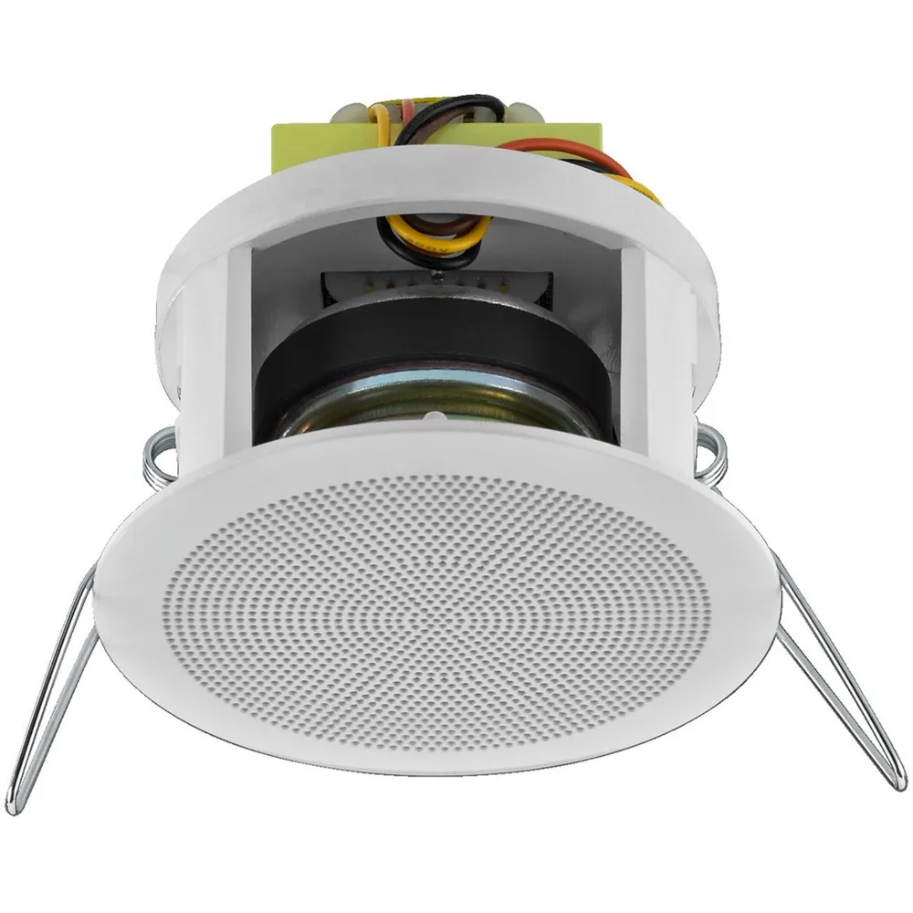MONACOR ELA-Deckenlautsprecher 100V max.6W d:83mm