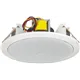 MONACOR ELA-Deckenlautsprecher 100V max.20W d:200mm