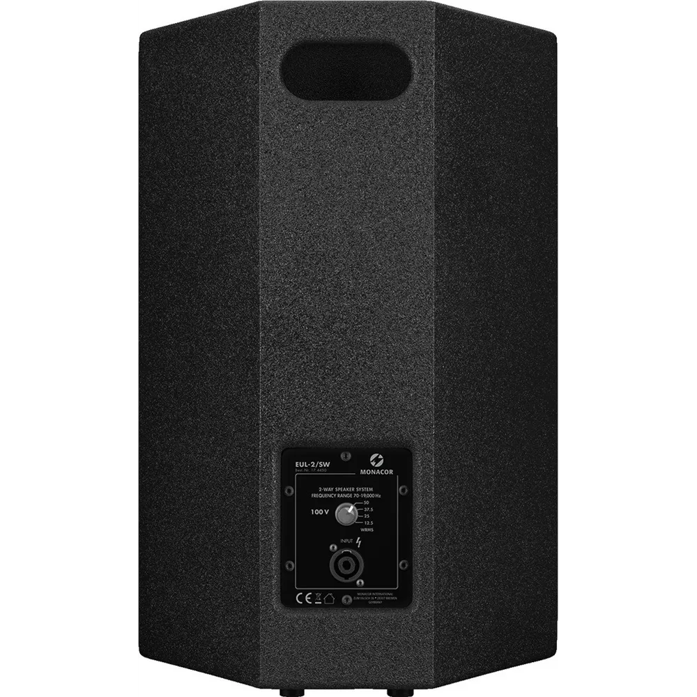 MONACOR ELA-Lautsprecher,100V,50W,schwarz