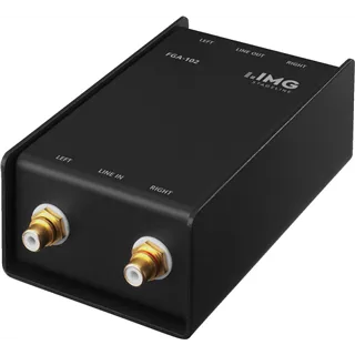 IMG STAGELINE Professioneller 2 Kanal Line Uebertrager, Cinch