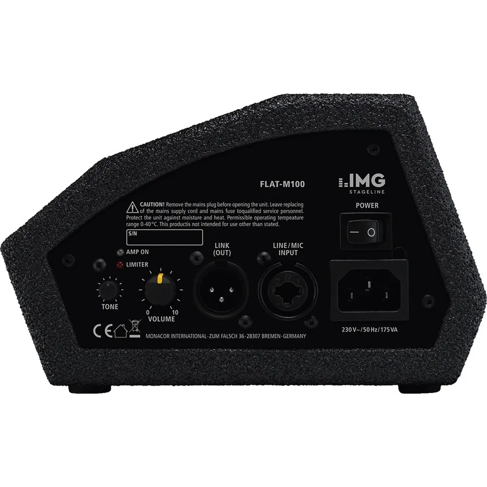 IMG STAGELINE Aktiver PA-Buehnenmonitor, 200W 90-20000Hz