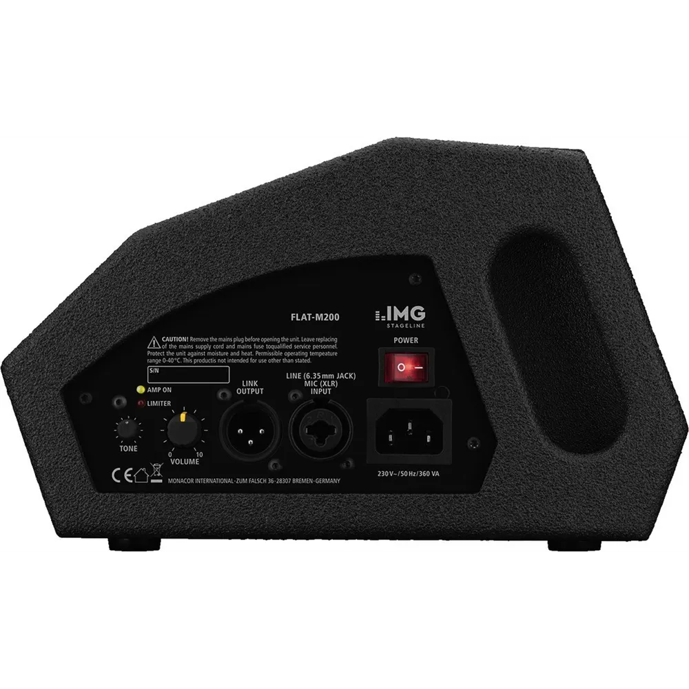 IMG STAGELINE Aktiver PA-Buehnenmonitor, 300W 70-20000Hz