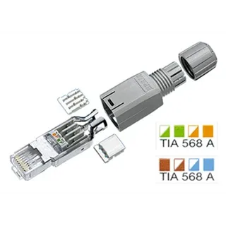 ORG.MAKERS Datenstecker RJ45, Feldkonfektionierbar, IP20