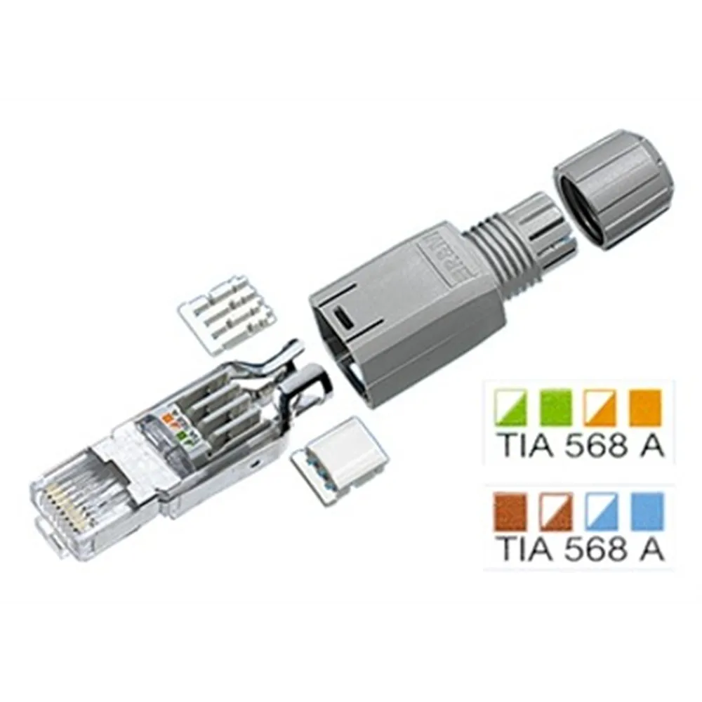 ORG.MAKERS Datenstecker RJ45, Feldkonfektionierbar, IP20