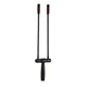JTS Doppel-Schwanenhals-Mik mit LED, Superniere 415mm