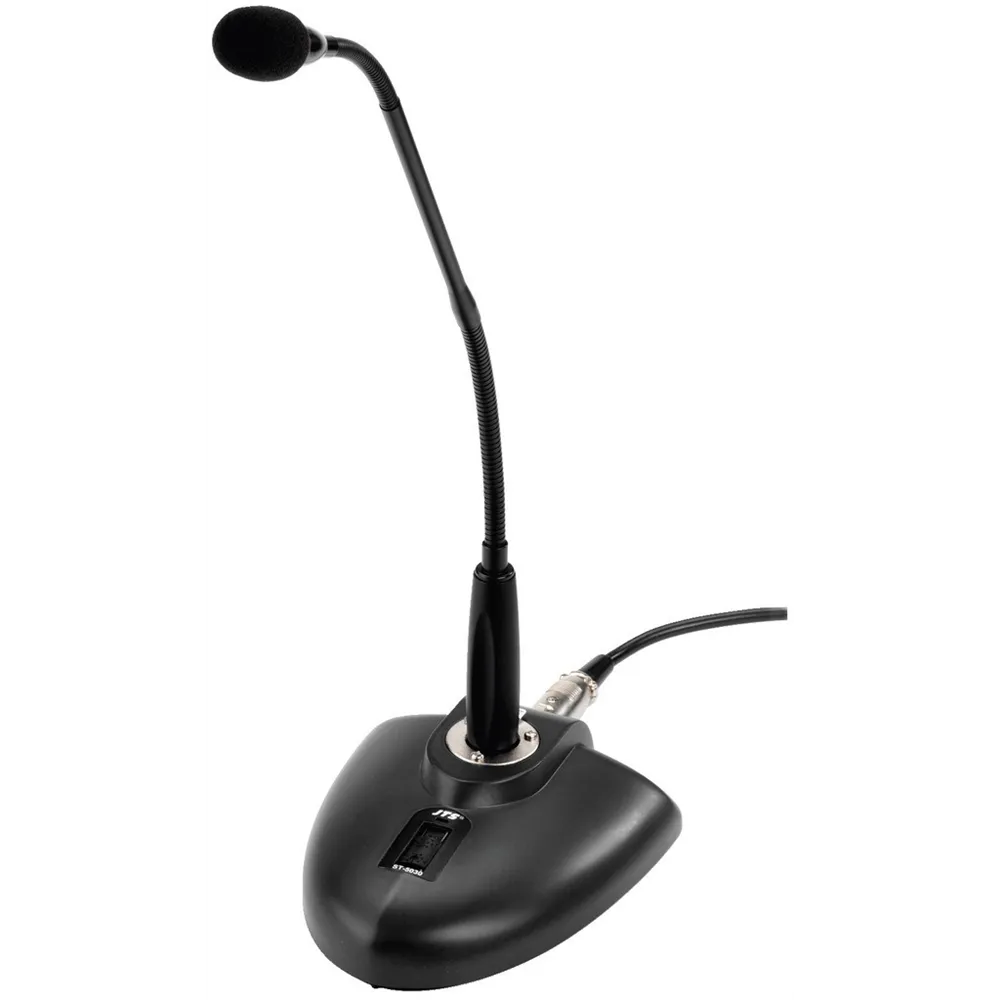 JTS Schwanenhalsmikrofon, mit LED, 3xKapseln 65 mm