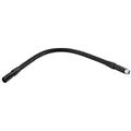 MONACOR XLR-Schwanenhals schwarz 500mm mit XLR