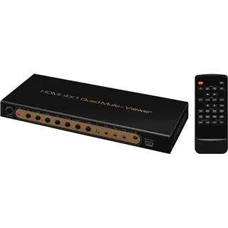 MONACOR HD-Quad-Splitter/ 4 IN - 1 OUT