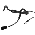 MONACOR Headset Microphone Supercardioid 20-20000Hz Mini XLR