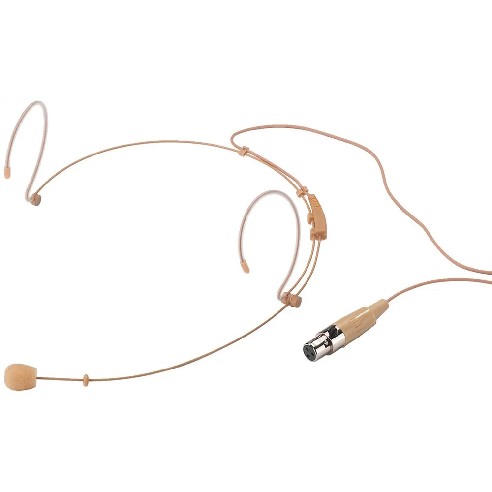 MONACOR Kopfbuegelmikrofon, Kugel 20-20000 Hz Mini XLR
