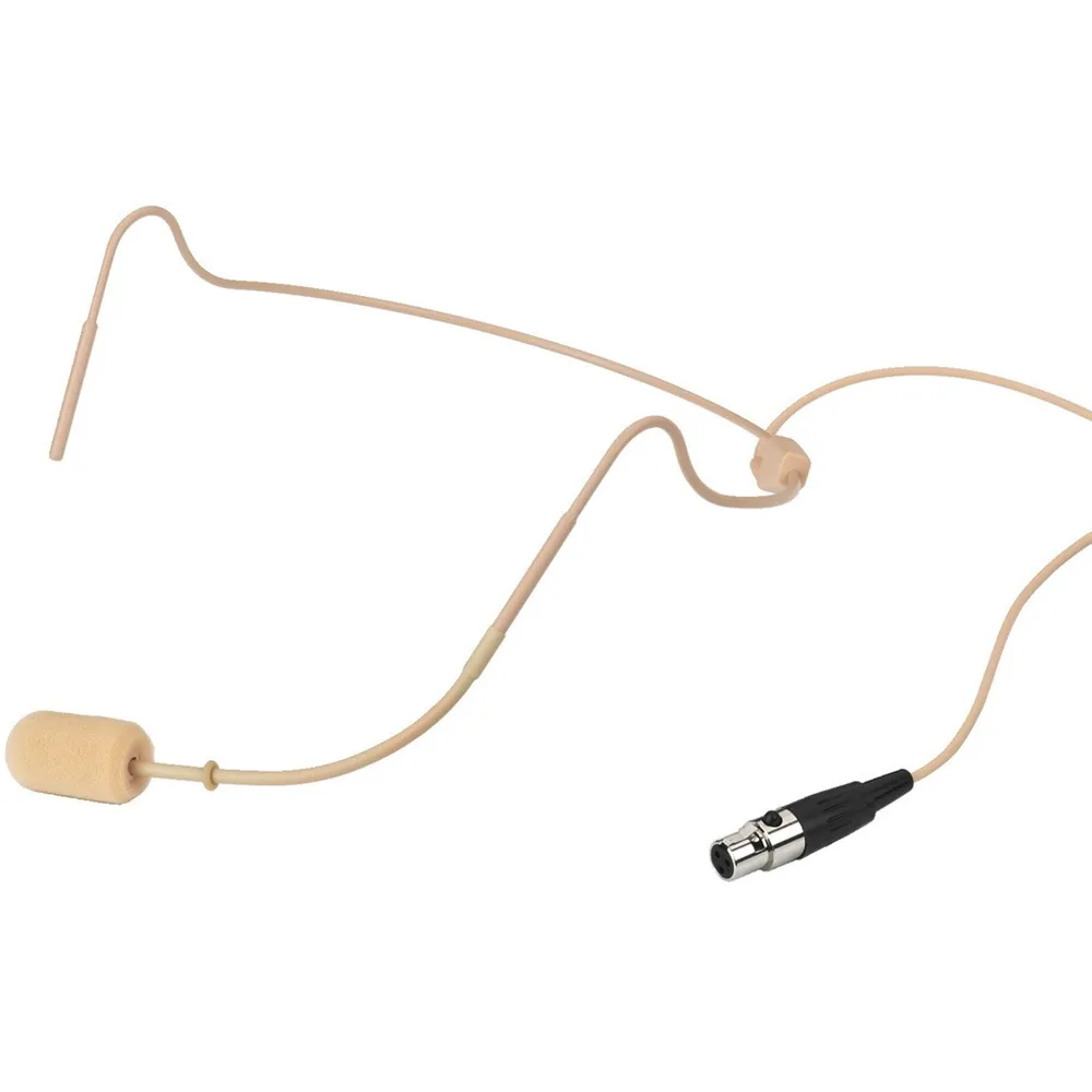MONACOR Kopfbuegelmikrofon, Niere  50-18000 Hz Mini XLR