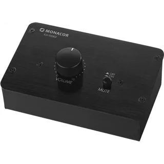 MONACOR Pegelregler 2xComboXLR/6.3mm 1x3.5mm