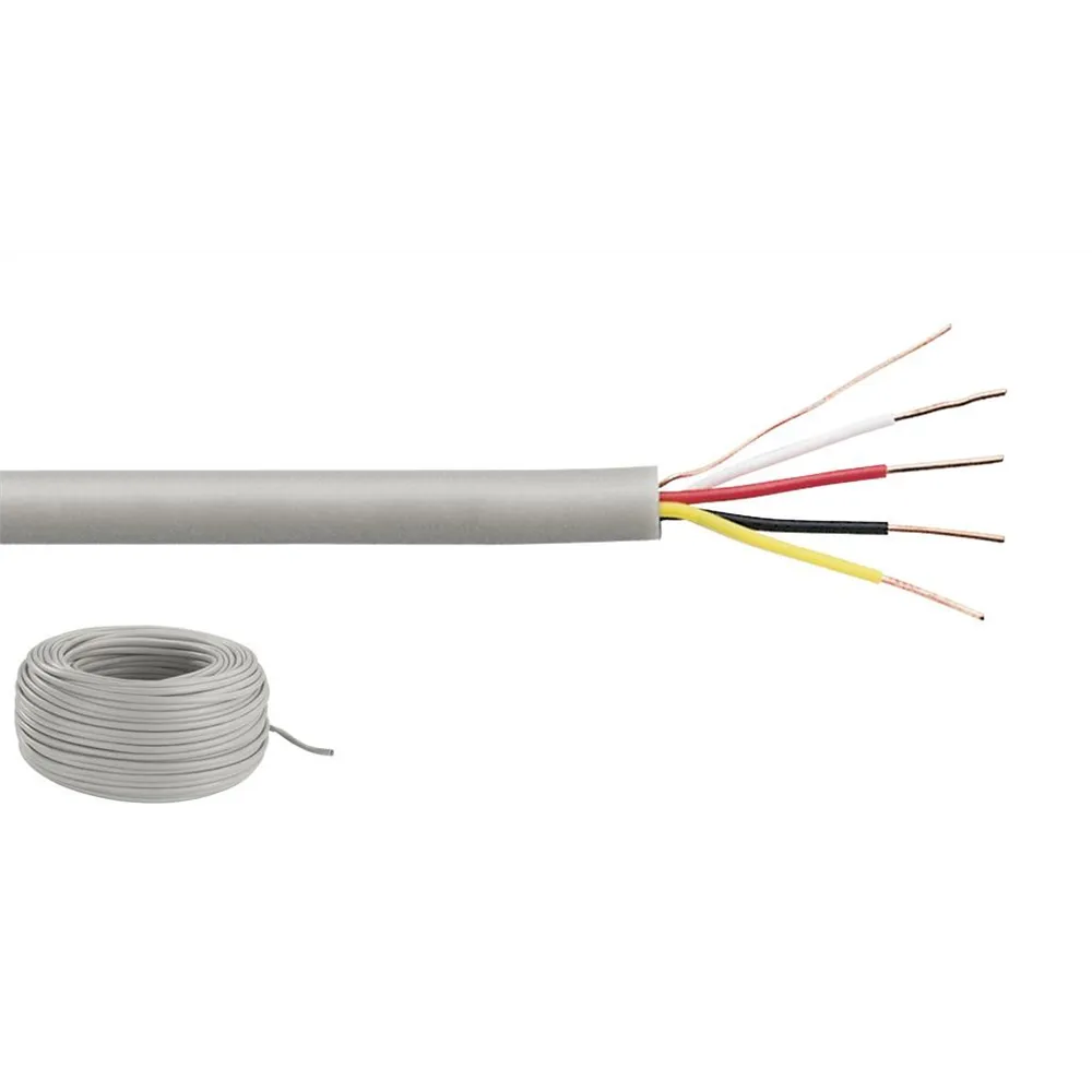 MONACOR 100V Signalkabel, 100m, 2x2x0,6