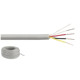 MONACOR 100V Signalkabel, 100m, 2x2x0,8