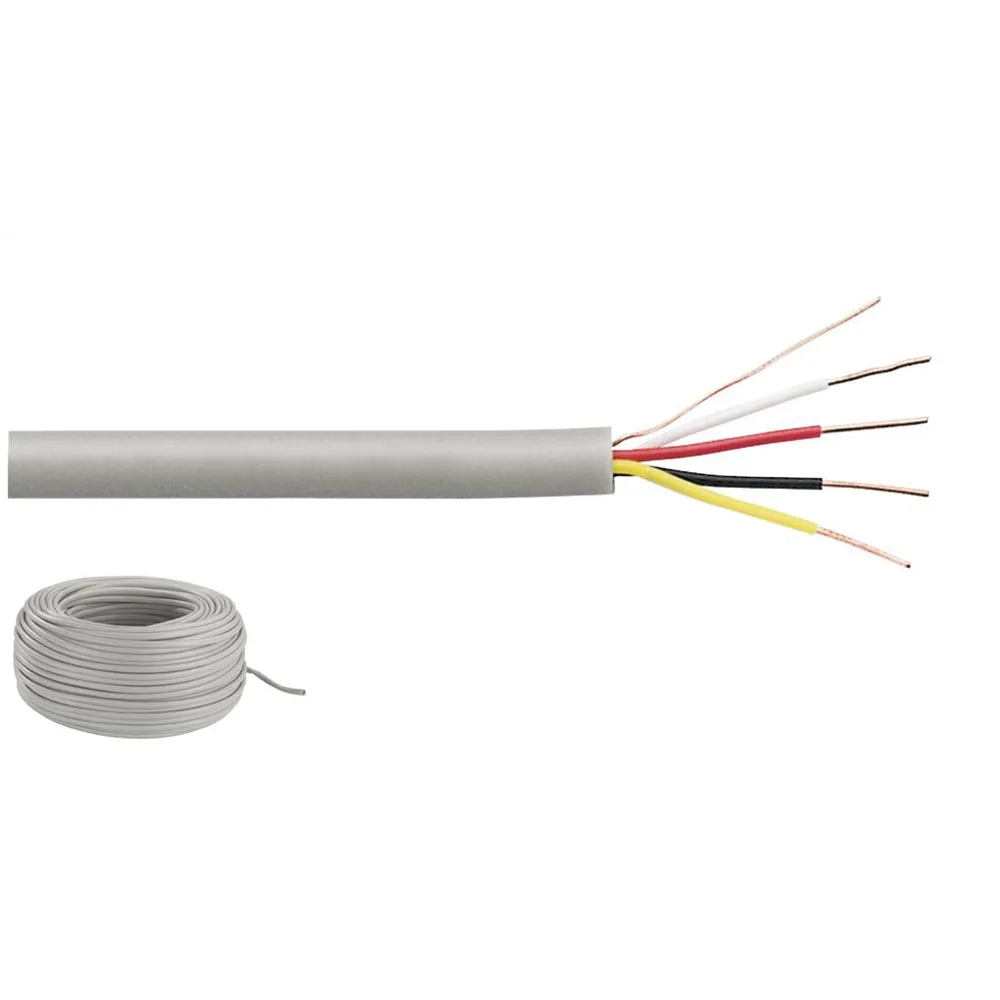 MONACOR 100V Signalkabel, 100m, 2x2x0,8