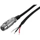 MONACOR Audiokabel, 1,5m, XLR-Kupplung auf offenes Kabel