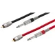 MONACOR Audio-Verbindungskabel 2St. 1.5m