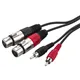 MONACOR Audio-Verbindungskabel, 3m