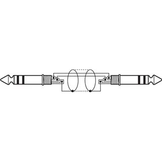 MONACOR Stereo-Klinkenkabel 1m