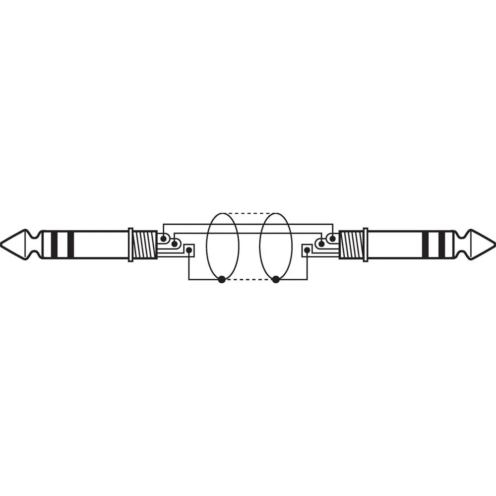 MONACOR Stereo-Klinkenkabel 1m