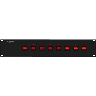 MONACOR Rack-Steckdosenleiste, Schuko