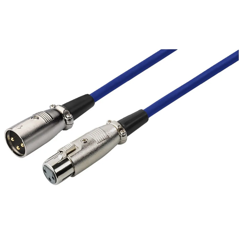 MONACOR XLR-Verlaengerungskabel 1m