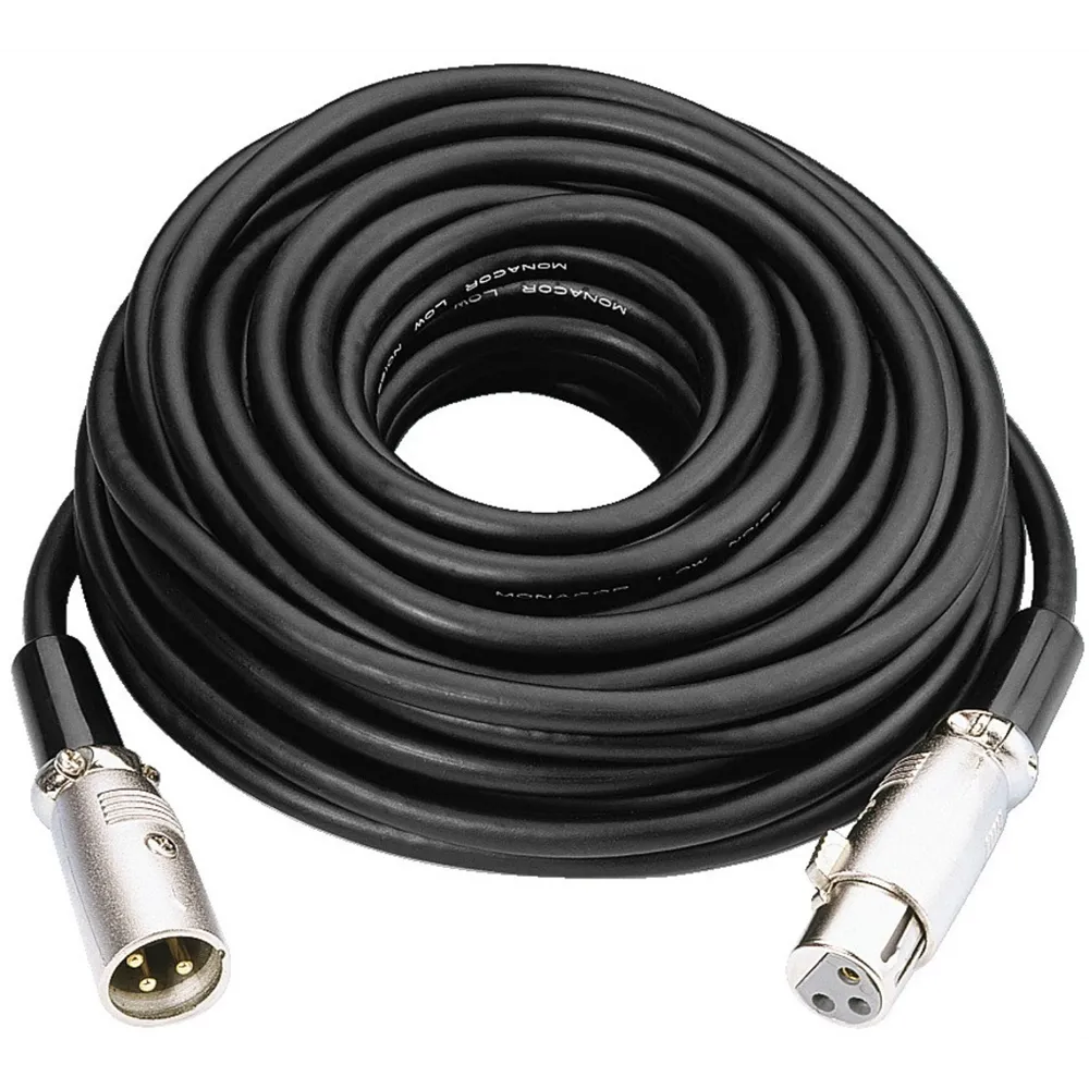 MONACOR XLR-Verlaengerungskabel 10m