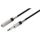 MONACOR Klinken-Verlaengerungskabel, 6.3mm, 6m