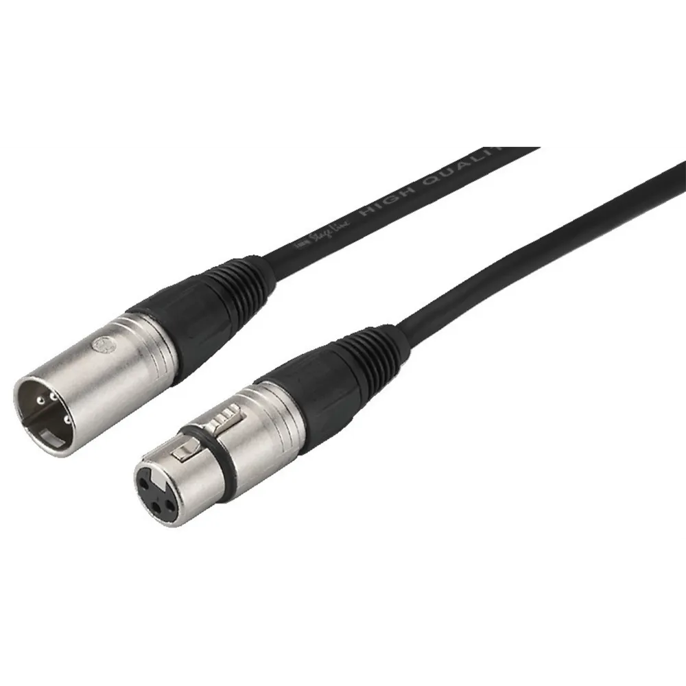 MONACOR XLR-Verlaengerungskabel 1m