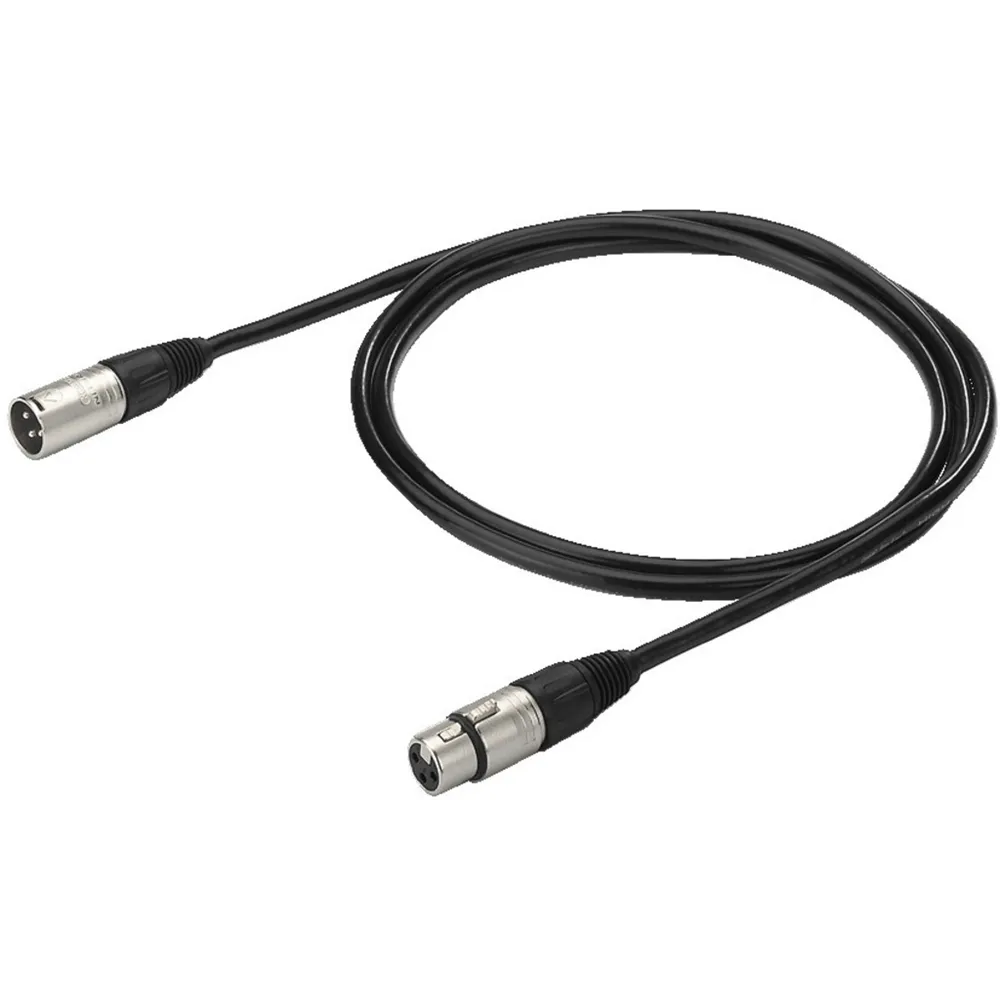 MONACOR XLR-Verlaengerungskabel 1m