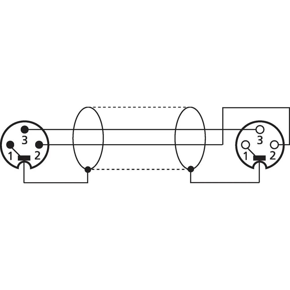 IMG STAGE LINE - Audiokabel - MECN-1000/RT