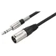MONACOR Linekabel 1m 1xXLR m 6.3mm m HIGH QUALITY FLEXIBLE