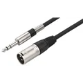 MONACOR Linekabel 2m 1xXLR m 6.3mm m HIGH QUALITY FLEXIBLE