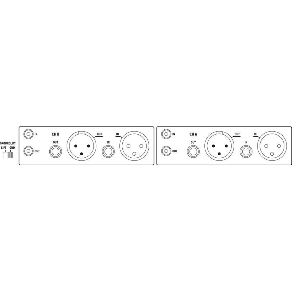IMG STAGELINE 15x2 Band Equalizer In/Out: 2xXLR/2x6.3mm