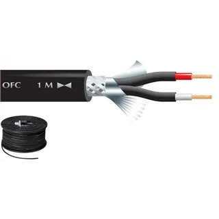 MONACOR Mikrofonkabel 100m d:7mm, 2 x 0,24 mm2, 125 pF/m